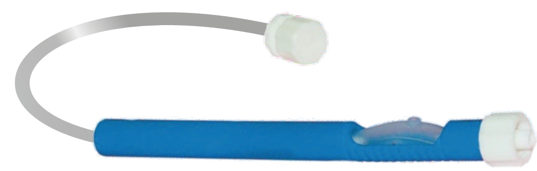 Back Flush Flute Handle With Active & Passive Aspiration